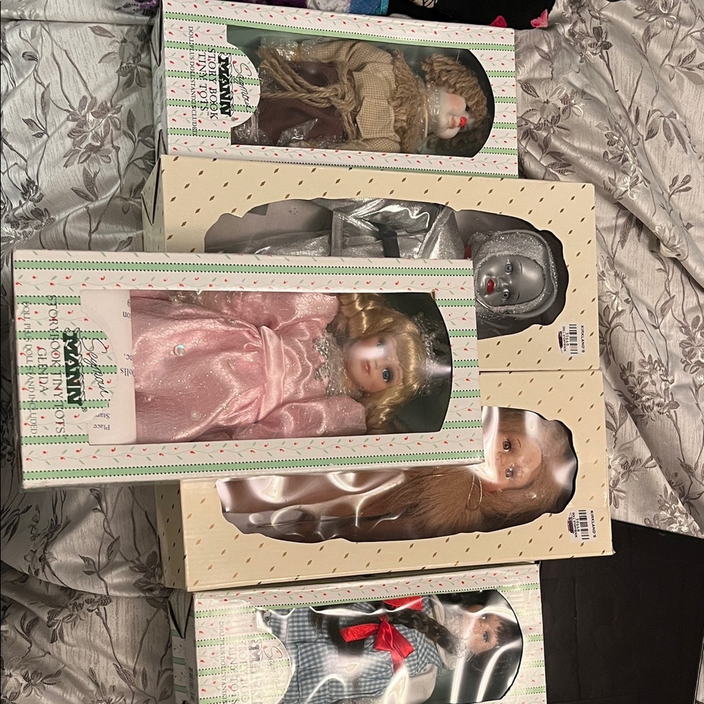 Wizard of oz Porcelain Doll Set